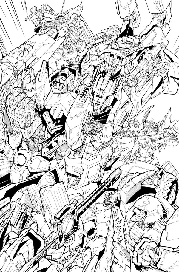 Transformers More Than Meets The Eye Ongoing Issue 14 And 15 Covers By Alex Milne Image  (3 of 4)
